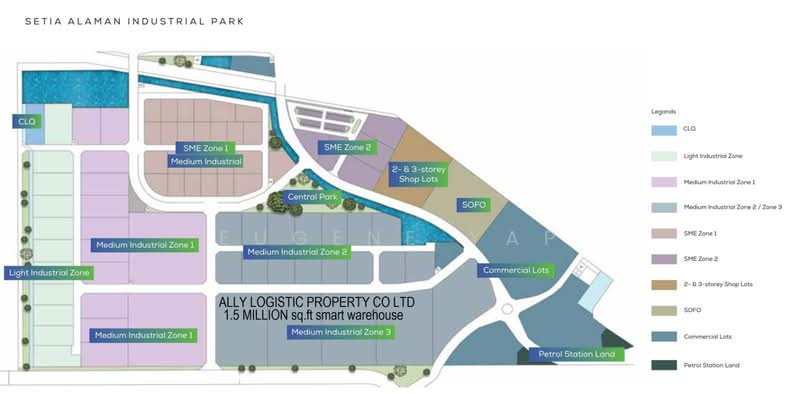 Tanah Perindustrian untuk Dijual di Setia Alam, Selangor oleh Eugene Yap - iProperty.com.my