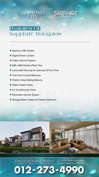 Bungalow House for Sale in Diamond City, Semenyih by Vanness Lee - iProperty.com.my