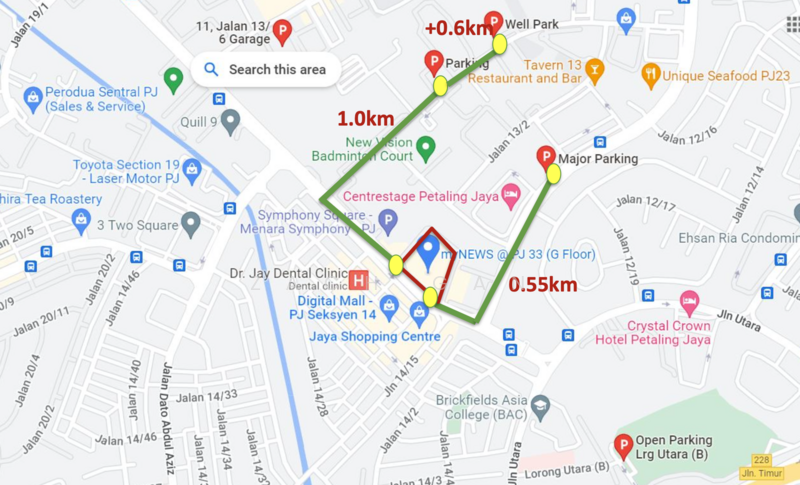Shop / Office untuk Disewa di Seksyen 13, Petaling Jaya oleh Zach Gan - iProperty.com.my