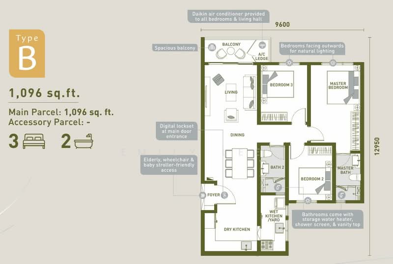 Service Residence for Sale in Sunway Serene 2 by Emily Lee - iProperty.com.my