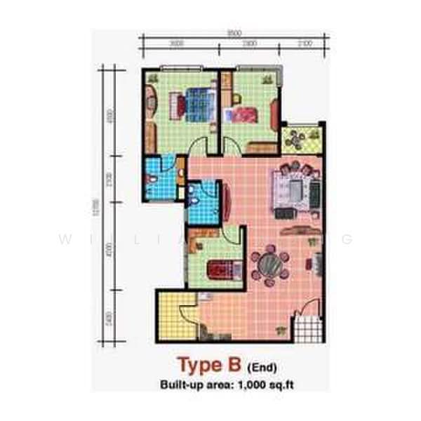 Kondominium untuk Disewa di Pelangi Utama oleh William Wong - iProperty.com.my