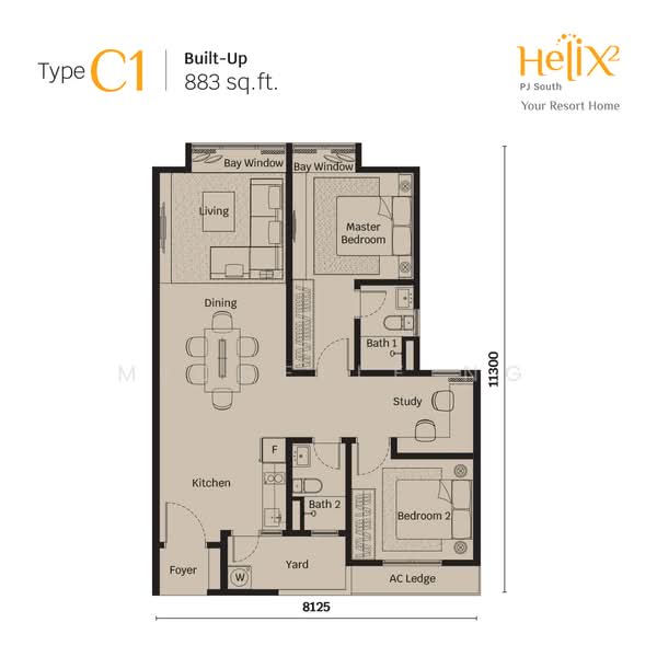 Service Residence for Rent in Helix2 @ PJ South by Michelle Ng - iProperty.com.my