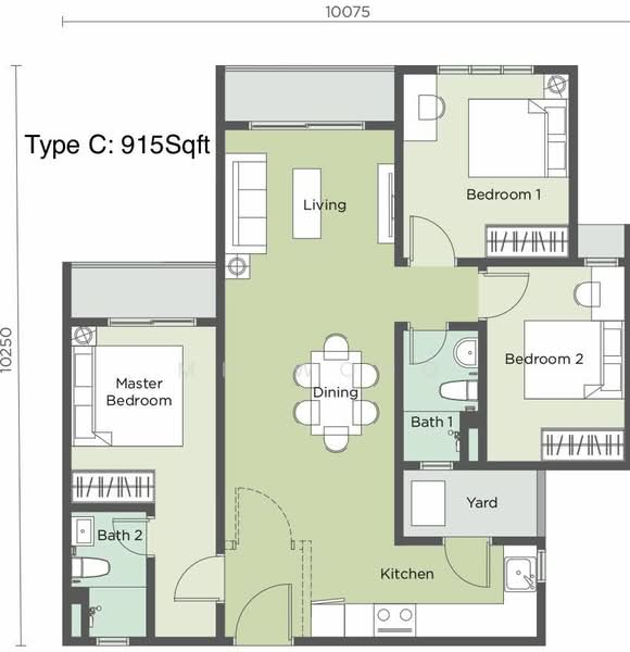 Condominium for Sale in RV2 Residence (Riverville Residences 2) by MH Wong - iProperty.com.my