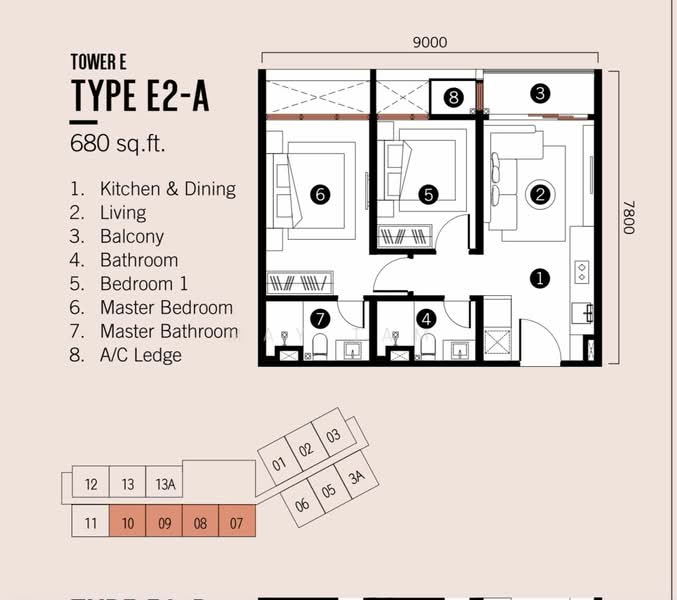 Kediaman Servis untuk Dijual di Millerz Square Serviced Residence oleh May Tam - iProperty.com.my