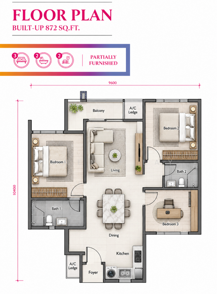 Service Residence for Sale in Santai @ Eco Spring by Terence Lay - iProperty.com.my