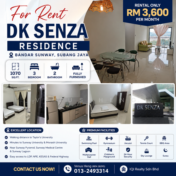 Service Residence for Rent in DK Senza by Venus Heng - iProperty.com.my