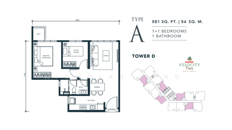 Kediaman Servis untuk Disewa di Sunway Velocity TWO oleh Nicholas Wong - iProperty.com.my