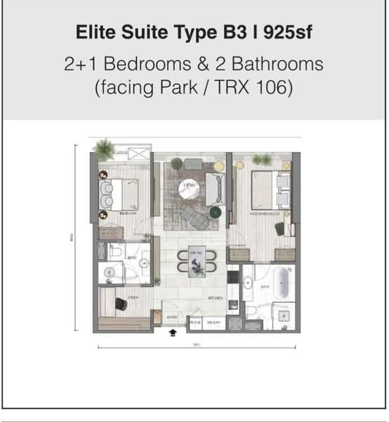 Service Residence for Rent in Core Residence @ TRX by Shi Hua - iProperty.com.my