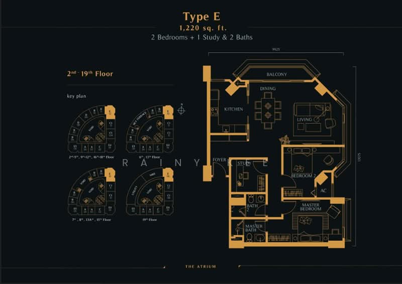 Kediaman Servis untuk Disewa di The Atrium oleh Rainy Kee - iProperty.com.my