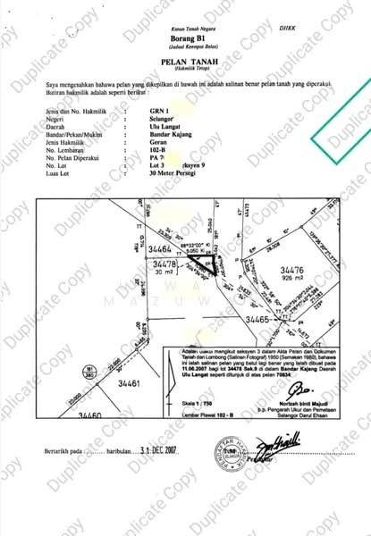 Residential Land for Sale in Saujana Impian, Kajang by Uswani Mazuwan - iProperty.com.my