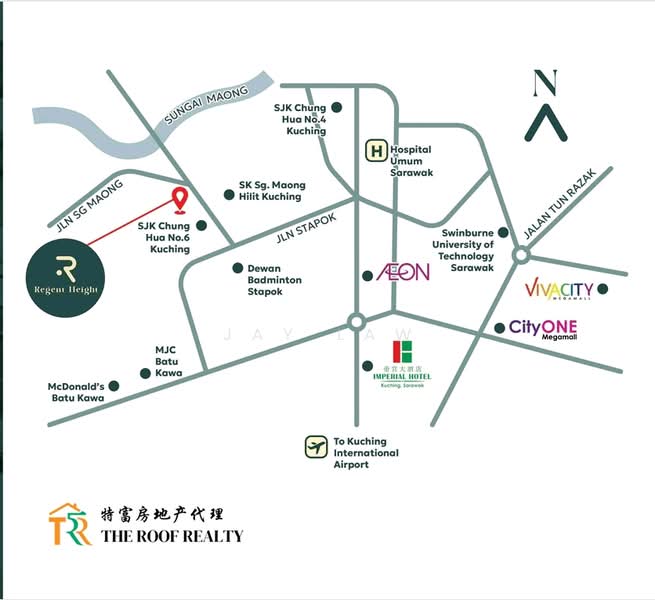 Rumah Berkembar untuk Dijual di Stapok, Kuching oleh Jay Law - iProperty.com.my