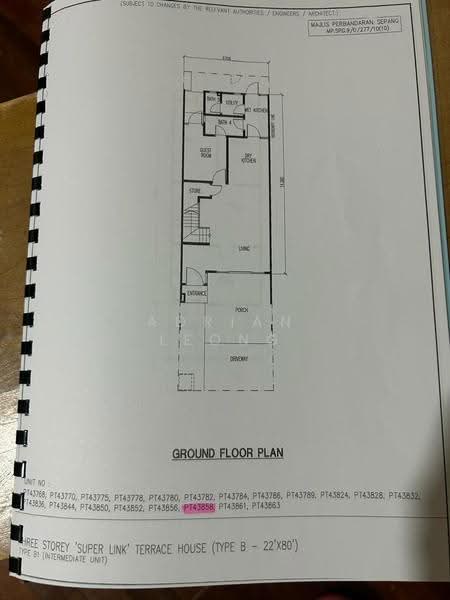 Rumah Teres 3-Tingkat untuk Dijual di Puchong, Selangor oleh Adrian Leong - iProperty.com.my