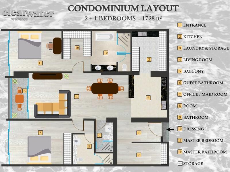 Service Residence for Rent in Clearwater Residences by Jeanne Tan - iProperty.com.my