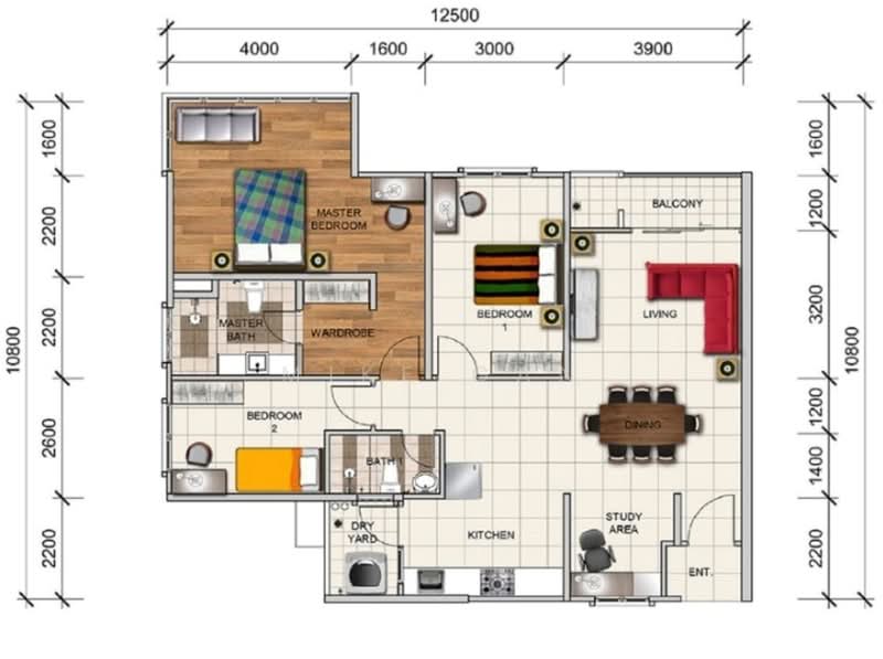 Condominium for Rent in Paraiso Residence @ The Earth by Mike Gan - iProperty.com.my