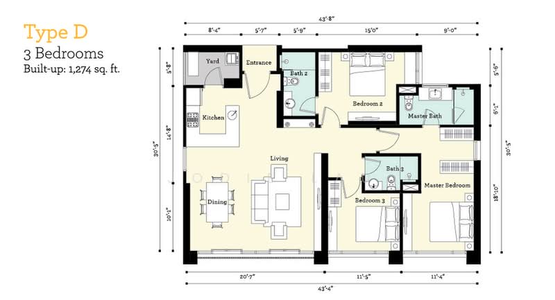 Service Residence for Rent in Arnica @ Tropicana Gardens by Jodie Lau - iProperty.com.my