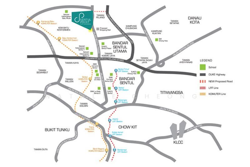 Kediaman Servis untuk Disewa di Sentul Point oleh Natalie Cheong - iProperty.com.my