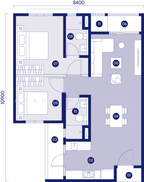 Service Residence for Sale in Tuju Residences by Roberto Phoon - iProperty.com.my