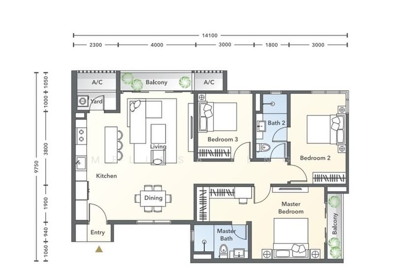 Condominium for Rent in South Brooks by Melissa Teng - iProperty.com.my