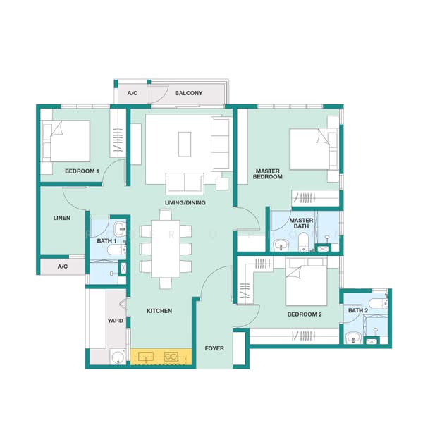 Kediaman Servis untuk Dijual di Trinity Rainfora oleh Roberto Phoon - iProperty.com.my