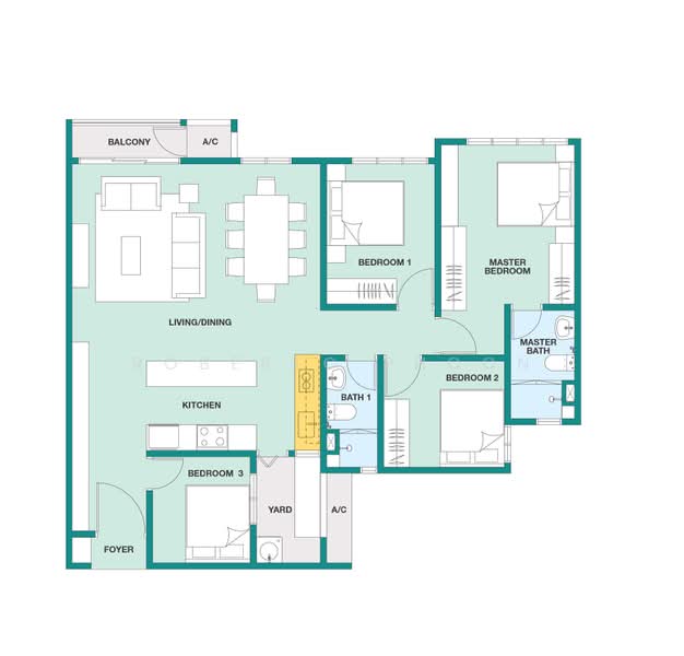 Kediaman Servis untuk Dijual di Trinity Rainfora oleh Roberto Phoon - iProperty.com.my