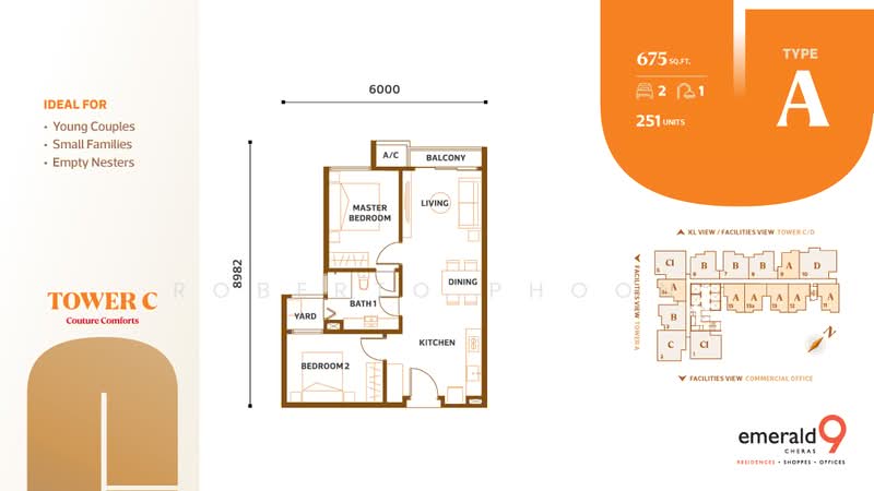 Kediaman Servis untuk Dijual di Emerald 9 oleh Roberto Phoon - iProperty.com.my