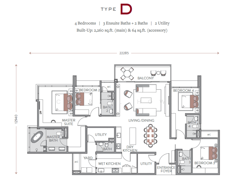 Service Residence for Rent in Jendela Residences by Cheryll How - iProperty.com.my