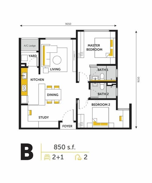 Service Residence for Rent in Emerald 9 by KC Kaw - iProperty.com.my
