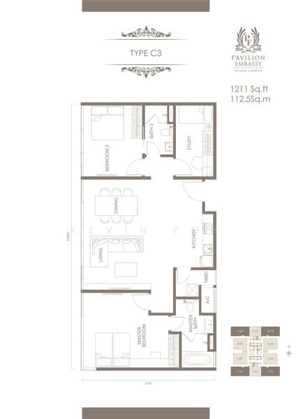 Kediaman Servis untuk Dijual di Service Suites @ Pavilion Embassy oleh Kevin Poh - iProperty.com.my