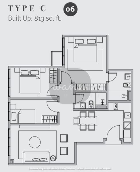 Kediaman Servis untuk Dijual di Lexa Residence @ The Quartz WM oleh Chun Wei - iProperty.com.my