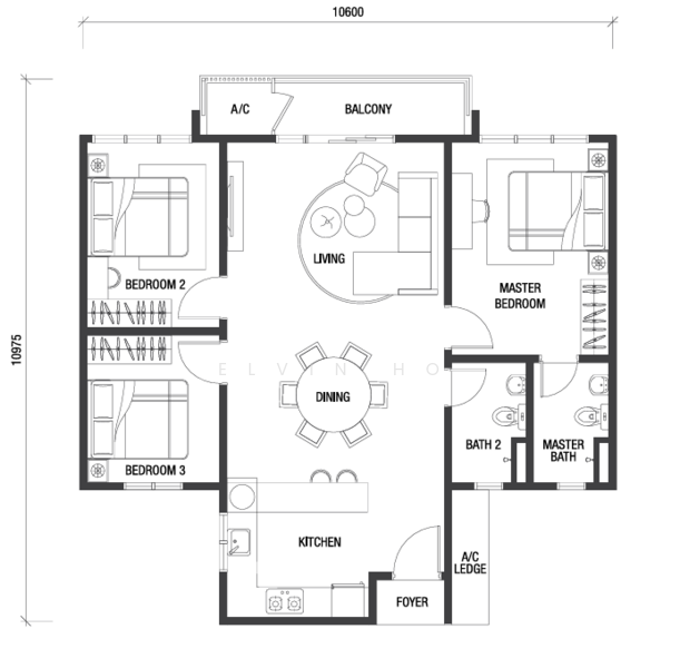 Service Residence for Sale in Huni @ Eco Ardence by Elvin Ho - iProperty.com.my