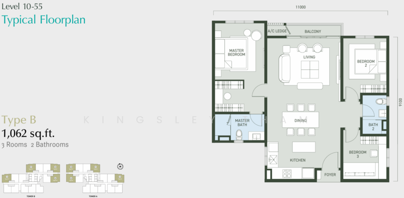 Condominium for Sale in Aras Residences by Kingsley Tham - iProperty.com.my