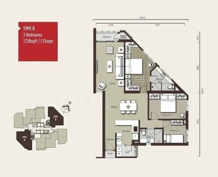 Kondominium untuk Dijual di Vivo Residential Suites oleh Jacklly Kee - iProperty.com.my