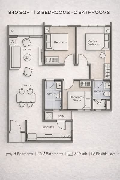 Kediaman Servis untuk Dijual di Tuan Straits Residency oleh Aetos Tan - iProperty.com.my