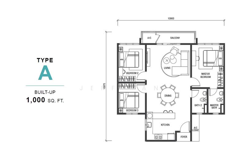 Service Residence for Rent in Huni @ Eco Ardence by Jeff Tan - iProperty.com.my