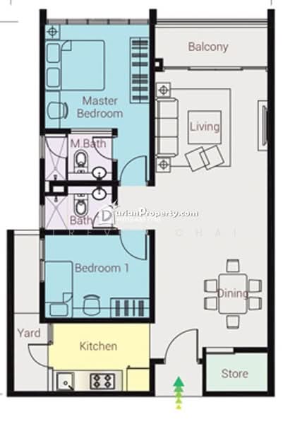 Kediaman Servis untuk Dijual di Amerin Residence oleh Trevor Chai - iProperty.com.my