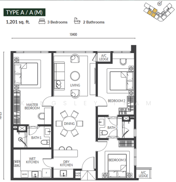 Service Residence for Sale in Park Green Pavilion Bukit Jalil by Kingsley Tham - iProperty.com.my