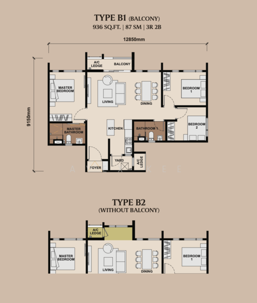 Kediaman Servis untuk Dijual di The Queenwoodz @ Bukit Jalil oleh Avex Kee - iProperty.com.my