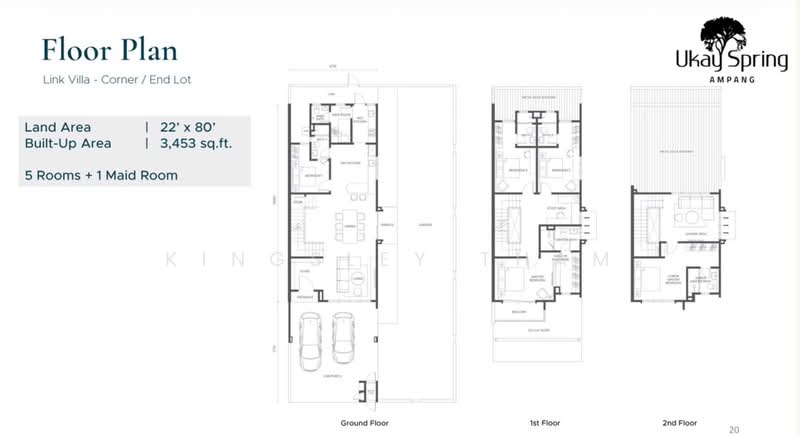 2.5-storey Terraced House for Sale in Ampang, Selangor by Kingsley Tham - iProperty.com.my