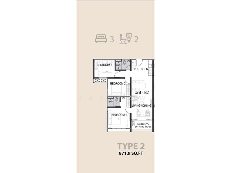 Kediaman Servis untuk Dijual di Parq Residence oleh Jay Law - iProperty.com.my