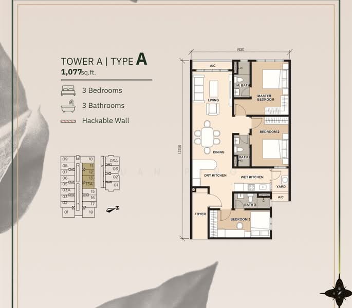 Service Residence for Sale in Pinnacle Bukit Gambier by Yuan Ping - iProperty.com.my