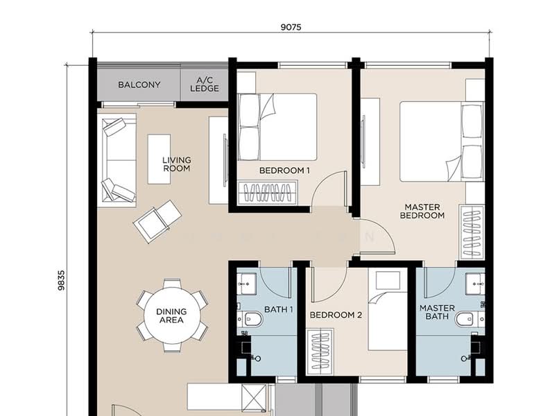 Kondominium untuk Dijual di Skyline KL oleh Tommy Tan - iProperty.com.my