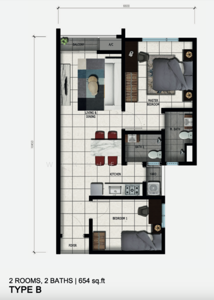 Service Residence for Sale in Arcadia by Winnie Yee - iProperty.com.my