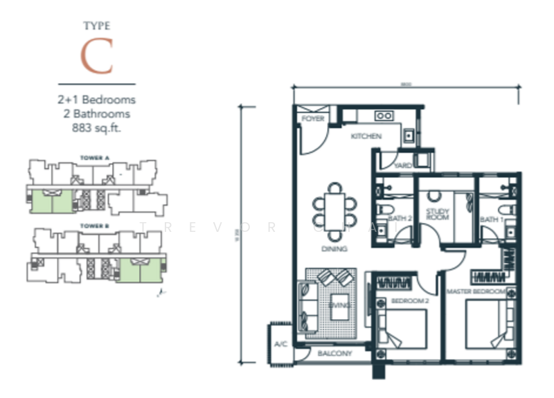 Kediaman Servis untuk Dijual di Sunway Velocity TWO oleh Trevor Chai - iProperty.com.my