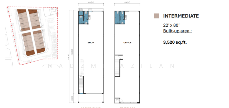 Shop / Office for Sale in Taman Bukit Skudai, Skudai by Nadzmi Azilan - iProperty.com.my