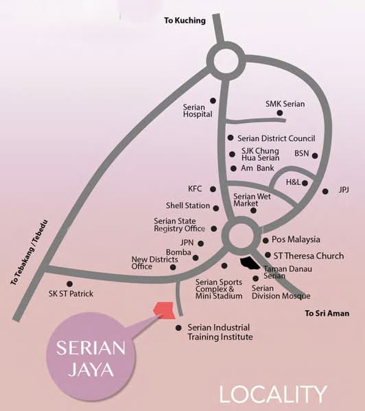 Semi-Detached House for Sale in Serian, Sarawak by Cynthia Lim - iProperty.com.my