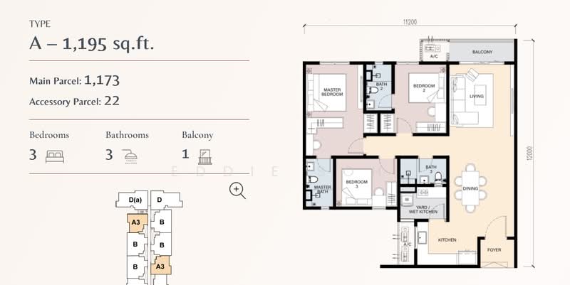 3-storey Terraced House for Sale in Kwasa Damansara, Sungai Buloh by Eddie Soh - iProperty.com.my