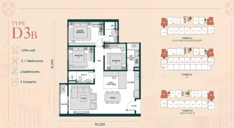 Service Residence for Sale in The Riva Residences @ Gravit8 by Jacklly Kee - iProperty.com.my