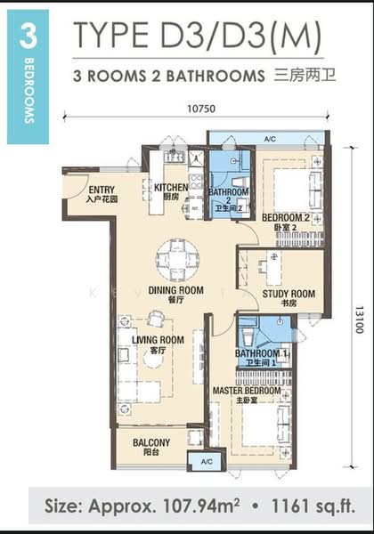 Pangsapuri untuk Dijual di R&F Princess Cove Phase 3-New Casa Suites oleh Kevin Tan - iProperty.com.my