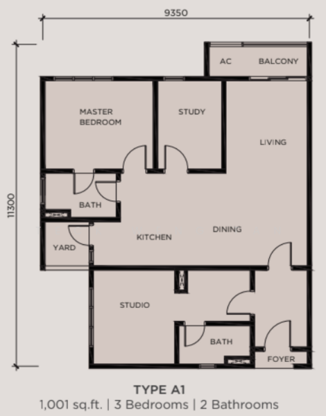 Service Residence for Rent in The Amber Residence @ TwentyFive.7 by Teck Weng Tan - iProperty.com.my