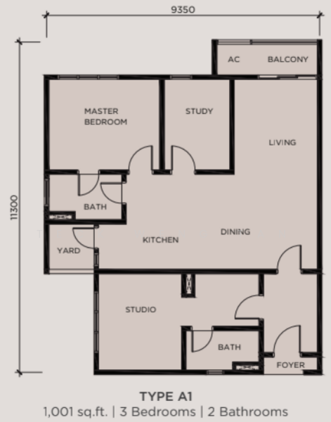 Service Residence for Rent in The Amber Residence @ TwentyFive.7 by Teck Weng Tan - iProperty.com.my